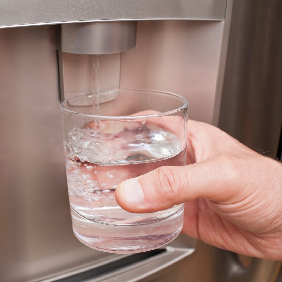 Filtered drinking water